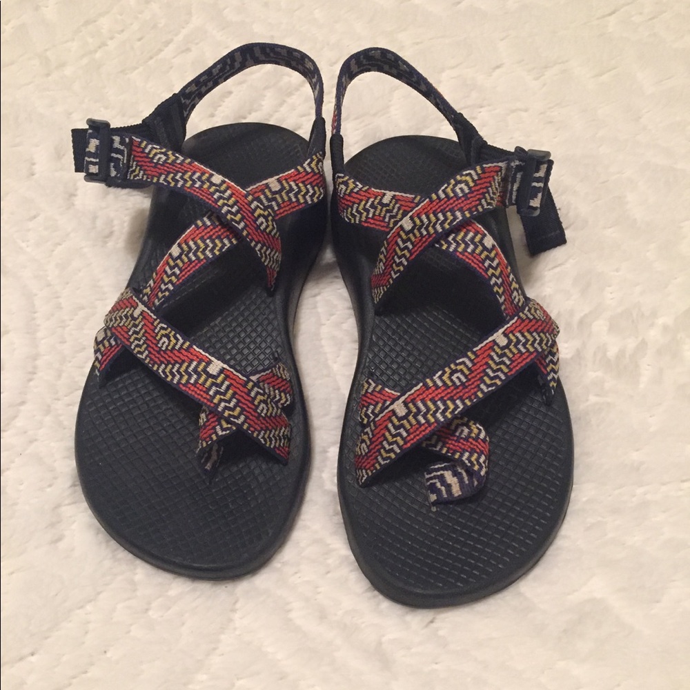 Navy/Orange Chacos